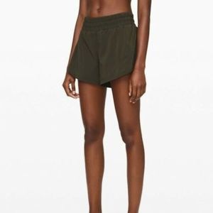 Lululemon Track That MR Short 5" Lined Blue Size 8